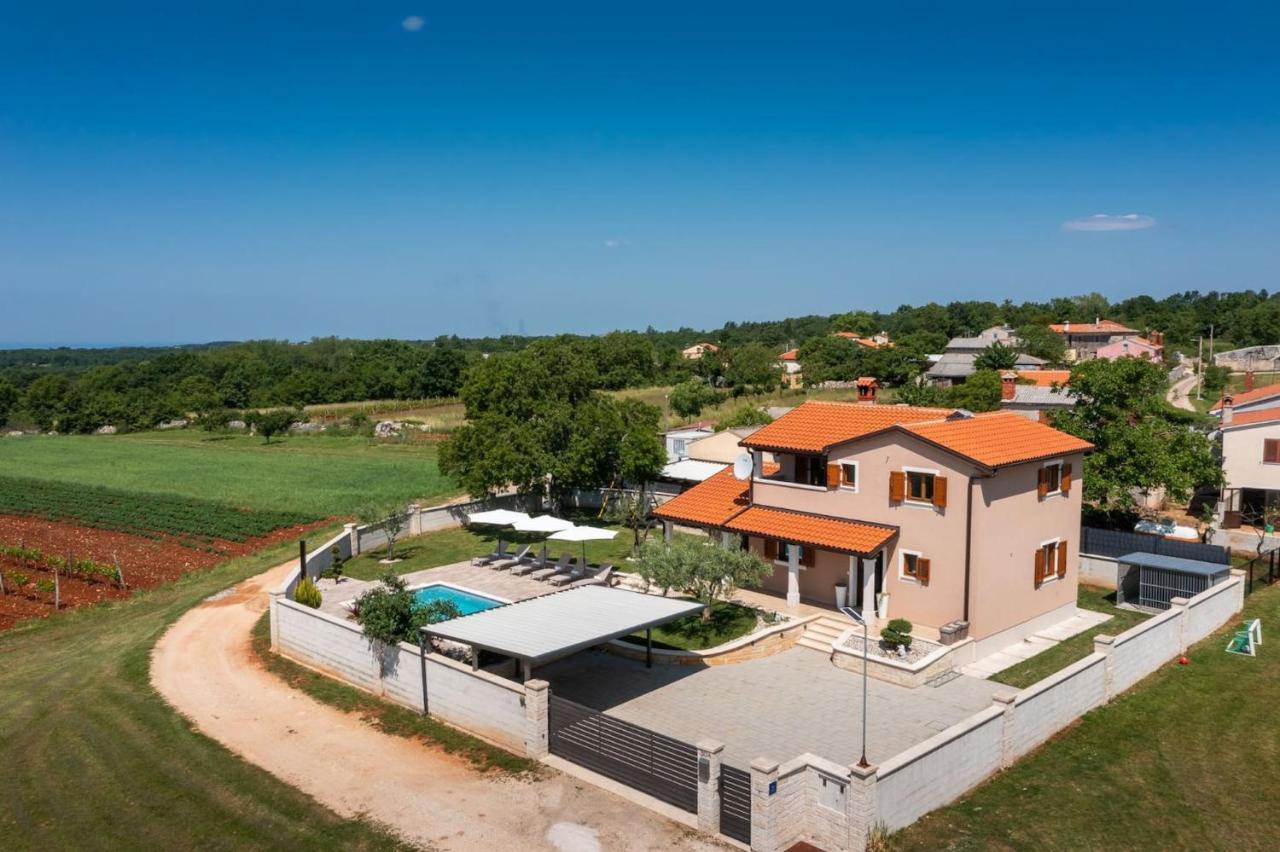 Activity Villa Gita With Pool And Grill In Tinjan Eksteriør billede